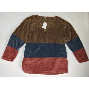 Culture Code Women's Sweater Size Small Plush Fuzzy Textured Pullover